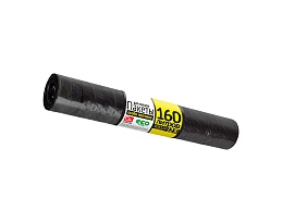 Мешки для мусора 160 л, черные, в рулоне 25 шт., ПВД, 40 мкм, 1100х800 мм, GRIFON, 101-030 в Стерлитамаке