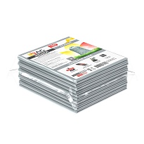 Мешки для мусора 160 л, светло-серые, в пачке 10 шт., ПВД, 40 мкм, 900х1100 мм, i-Bag в Стерлитамаке